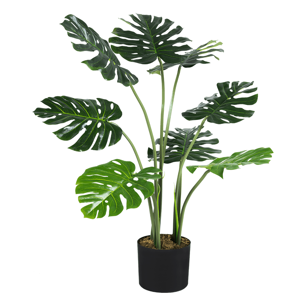 planta monstera artificial Planta artificial Monstera