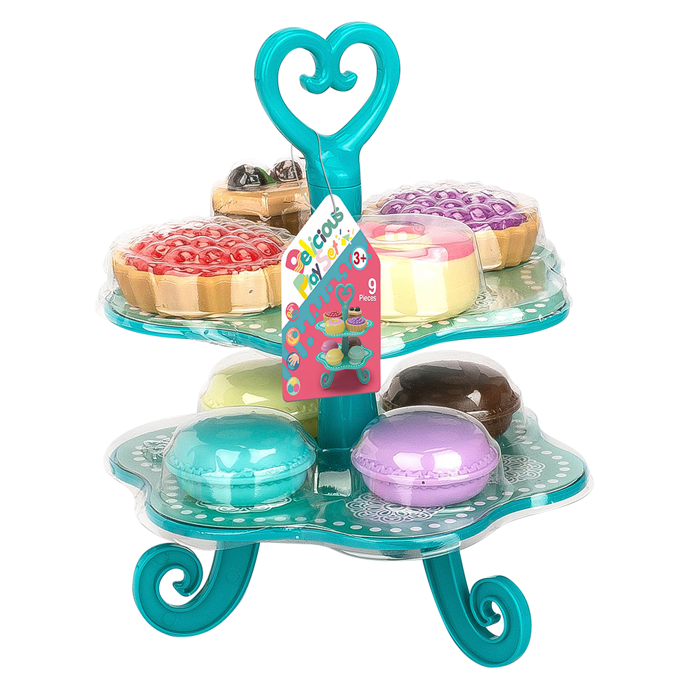 Soporte plástico 3 pisos para tartas – La Cocinita Cupcakes