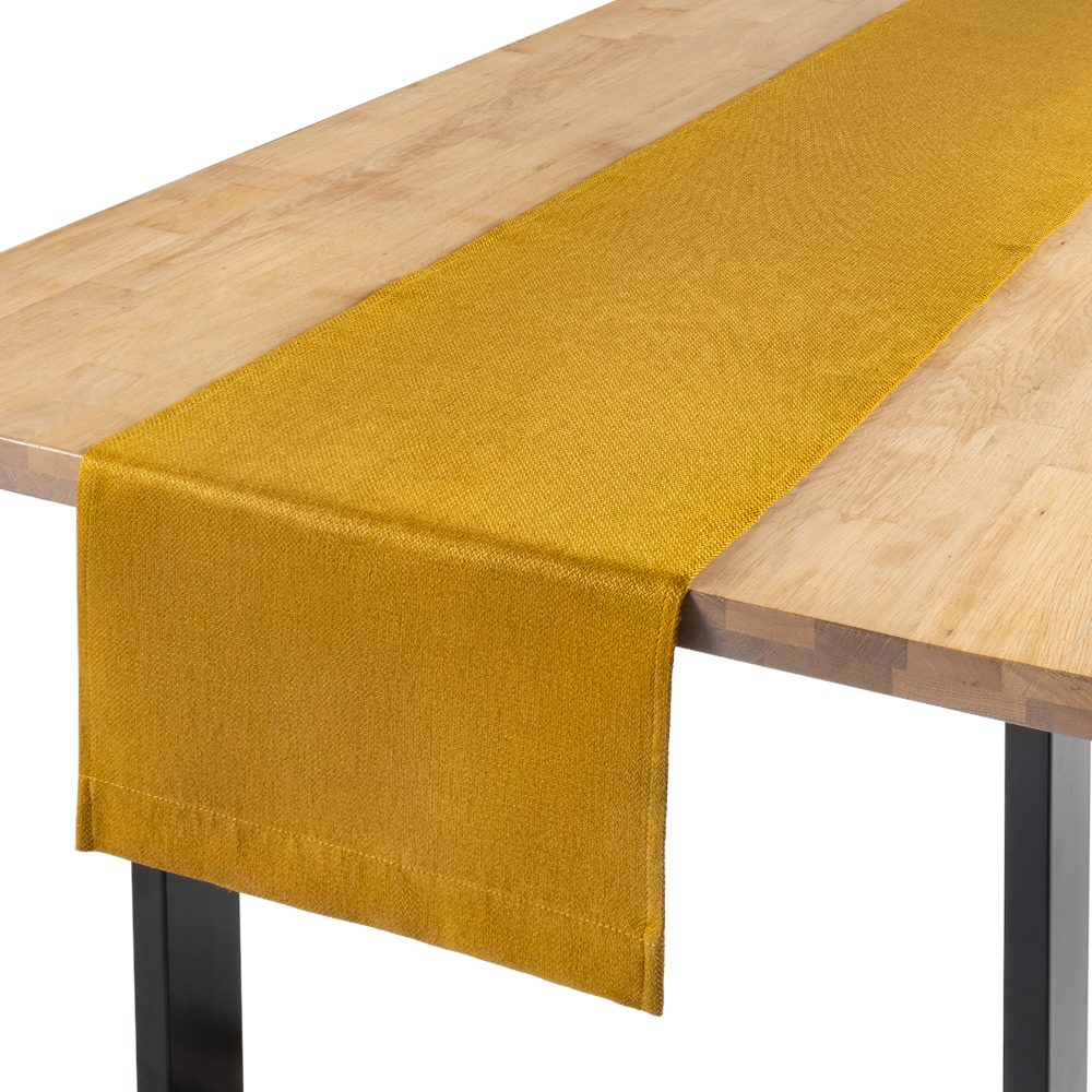 Hojas De Otoño Camino De Mesa Mantel Mantel Deck Chen Arce Verde Amarillo Naranja, Poliéster, 30 Cm X 160 Cm