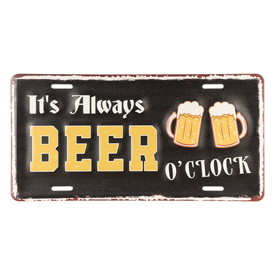 Placa Decorativa Cerveza