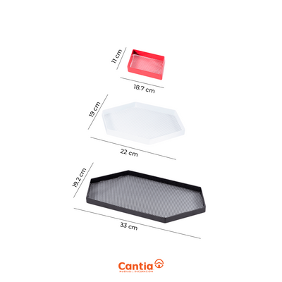 Juego de Charolas Metálica