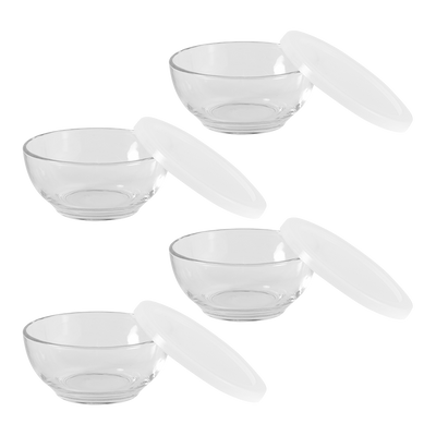 Juego de tazones con tapa
