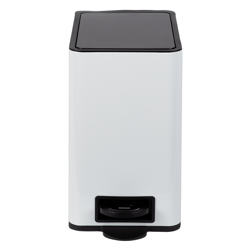 Bote de basura blanco 8L