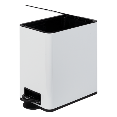 Bote de basura blanco 8L