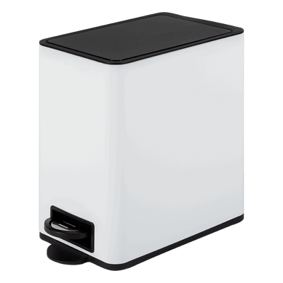 Bote de basura blanco 8L