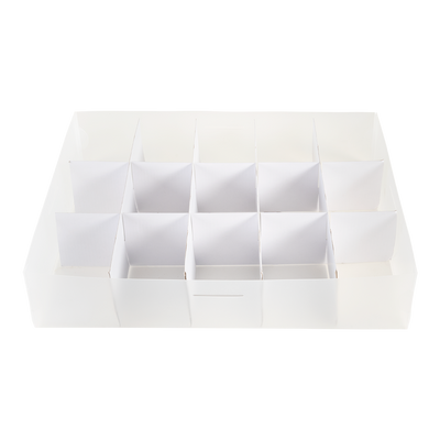 Caja organizadora de esferas navideñas