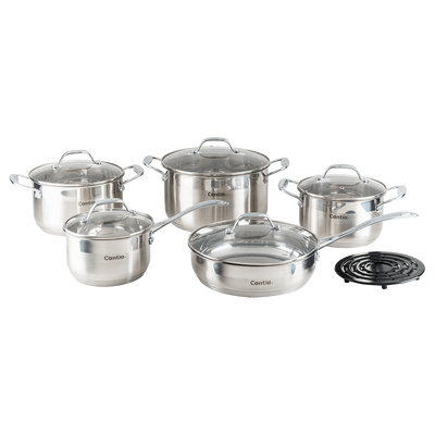 Batería de cocina Belma 11pz Acero