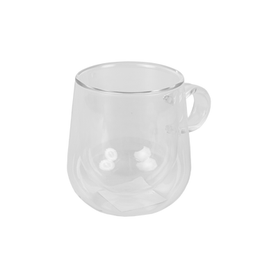 Taza Doble De Vidrio 250 ml