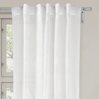 Cortinero Sencillo 1x1.8m Plateado