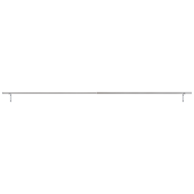 Cortinero Sencillo 1.4x2.6m Plateado