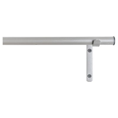 Cortinero Sencillo 1x1.8m Plateado