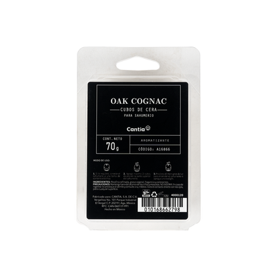 Cubos de cera aromática Oak Cognac