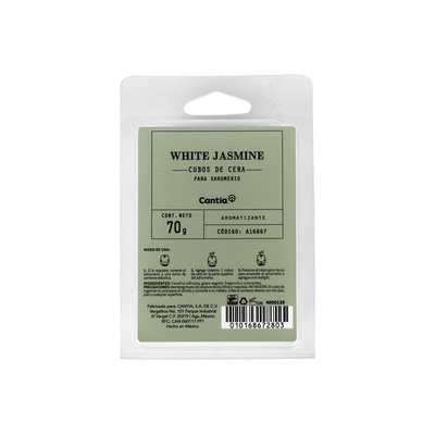 Cubos de cera aromática White Jasmine