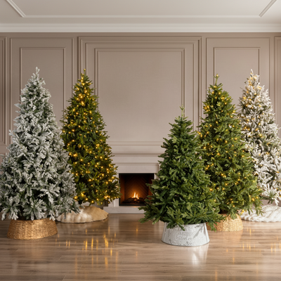 Arbol Navideño Con Luces Sitka 270 Cm