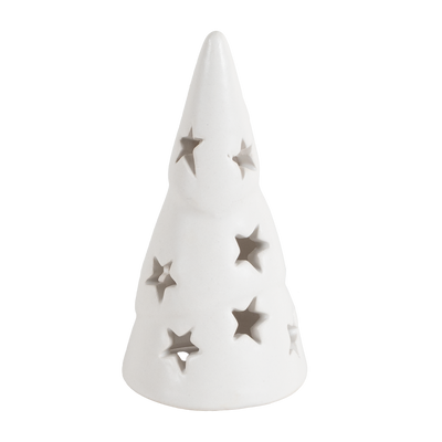 Pino Decorativo Blanco 9 Cm