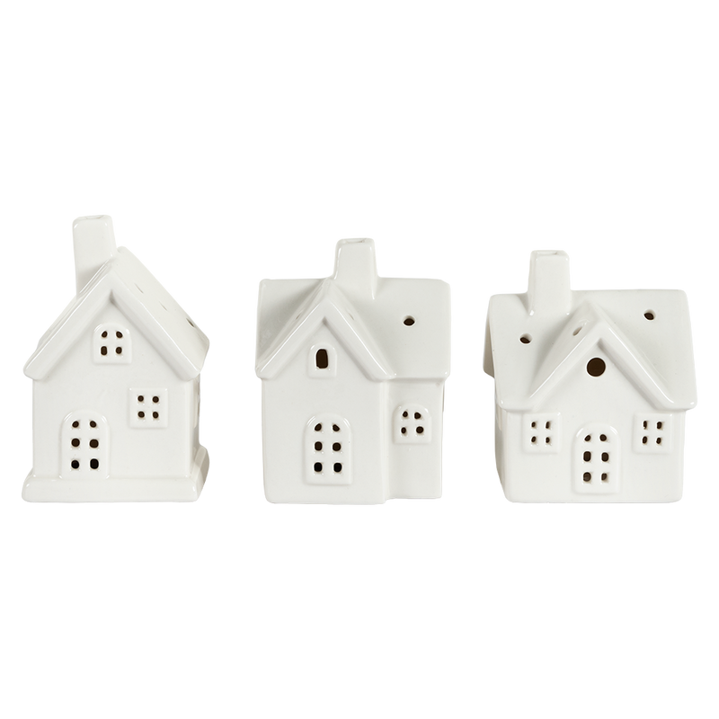 Juego De 3 Casas Decorativas