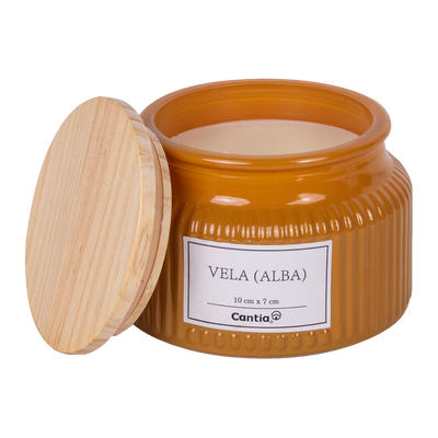 Vela Alba 10cm