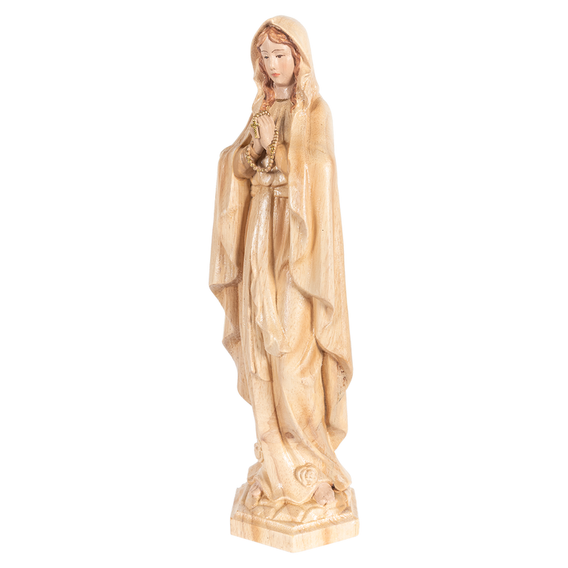 Escultura Decorativa De La Virgen Del Rosario