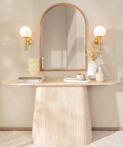 Luminario Pared Flores