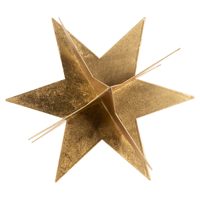 Decorativo Estrella Dorada