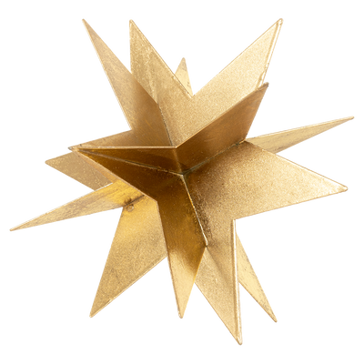 Decorativo Estrella Dorada