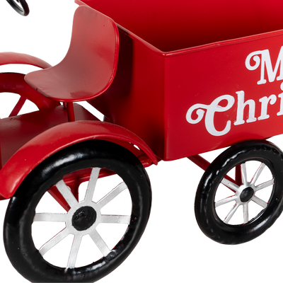 Decorativo Tractor Navideño