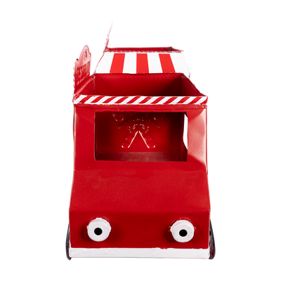 Decorativo carrito navideño