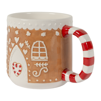 Taza De Casita De Jengibre