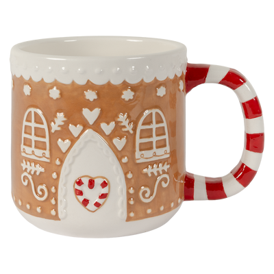 Taza De Casita De Jengibre