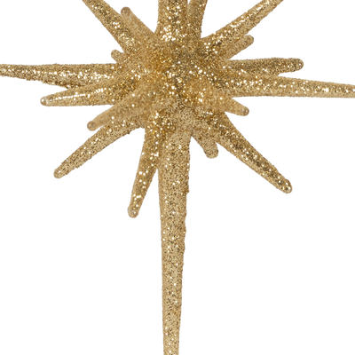 Estrella de vidrio colgante