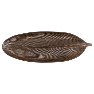 Charola Decorativa Hoja