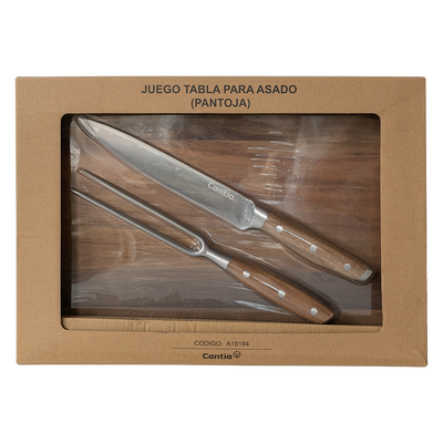 Juego Tabla Para Asado Pantoja