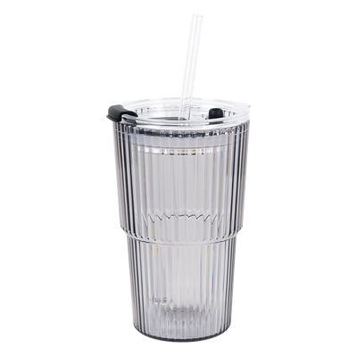 Vaso Con Popote Tron 550Ml