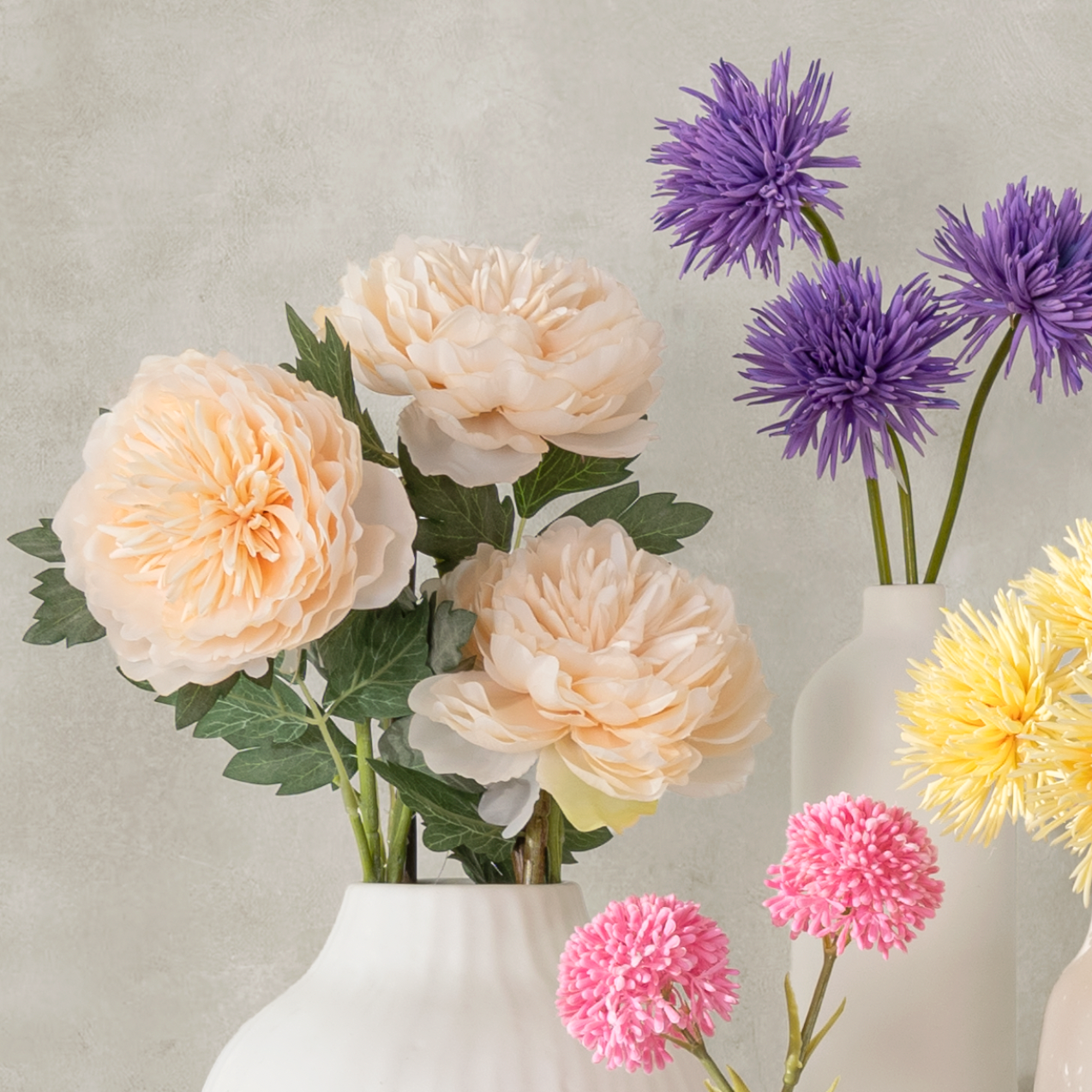 Rama Artificial Peonia