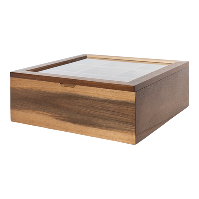 Caja para té Acacia Grande
