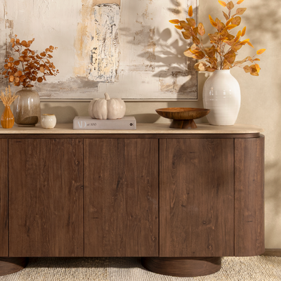 Comoda Waco Nogal/Beige