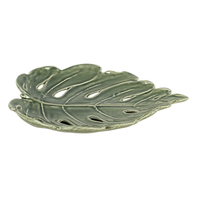 Charola decorativa Hoja