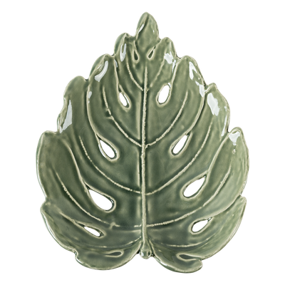 Charola decorativa Hoja