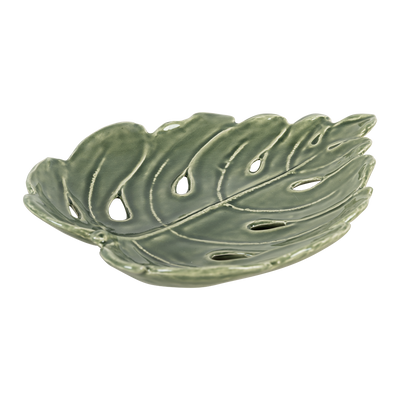 Charola decorativa Hoja