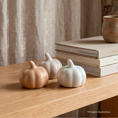 Juego de Calabazas Decorativas