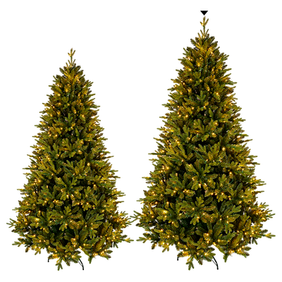 Arbol Navideño Con Luces Sitka 270 Cm