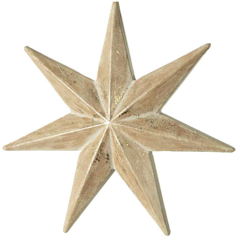 Colgante Decorativo Estrella Natural Elena