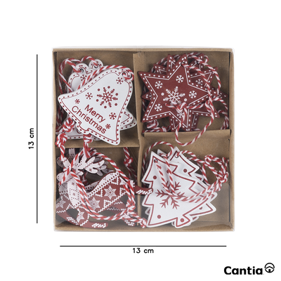 Juego Colgantes Navideños Caramelo