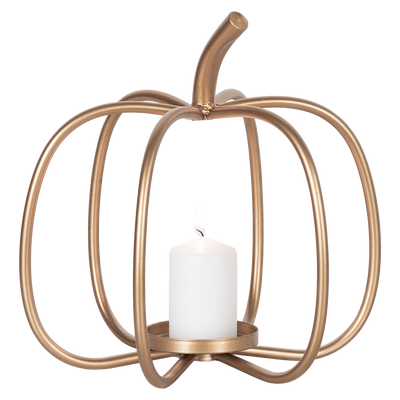 Candelabro Decorativo Calabaza
