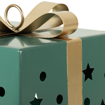 Decorativo Navideño Caja De Regalo