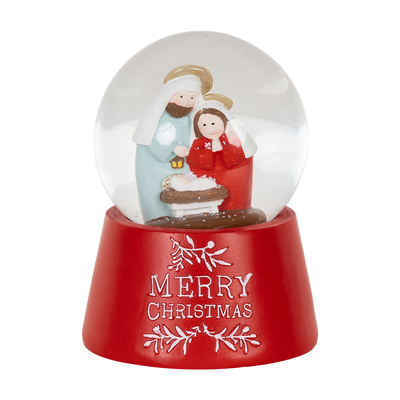 Decorativo Domo De Nieve Navideño Belen