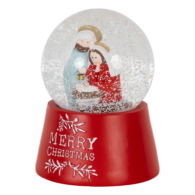 Decorativo Domo De Nieve Navideño Belen