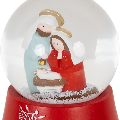Decorativo Domo De Nieve Navideño Belen