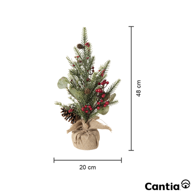 Pino Navideño Granate