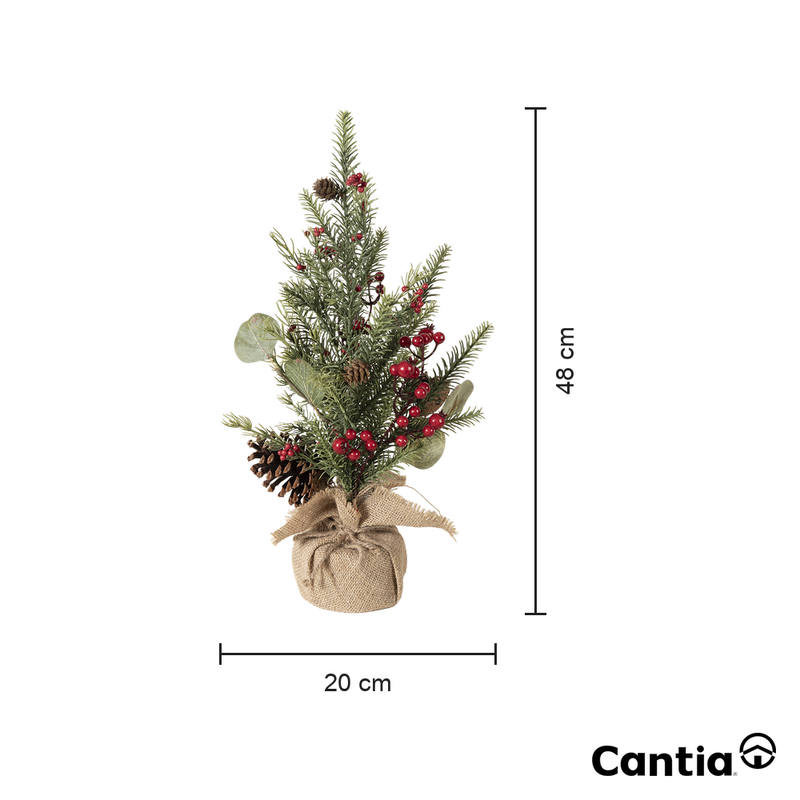Pino Navideño Granate